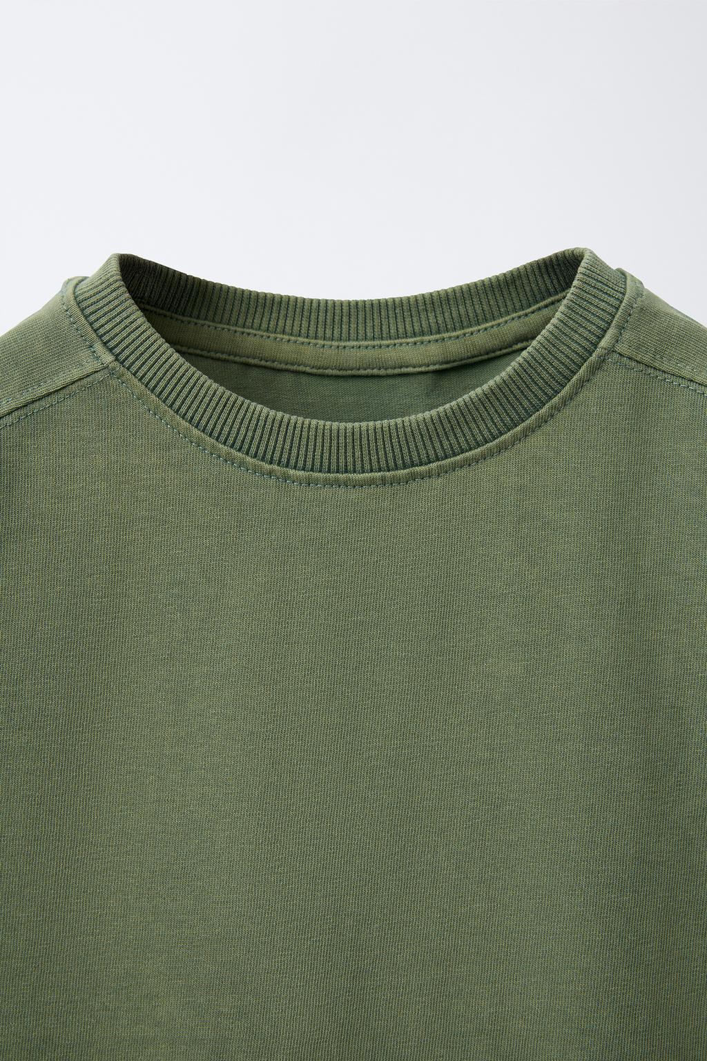 ФУТБОЛКА GARMENT DYE С РАЗРЕЗАМИ