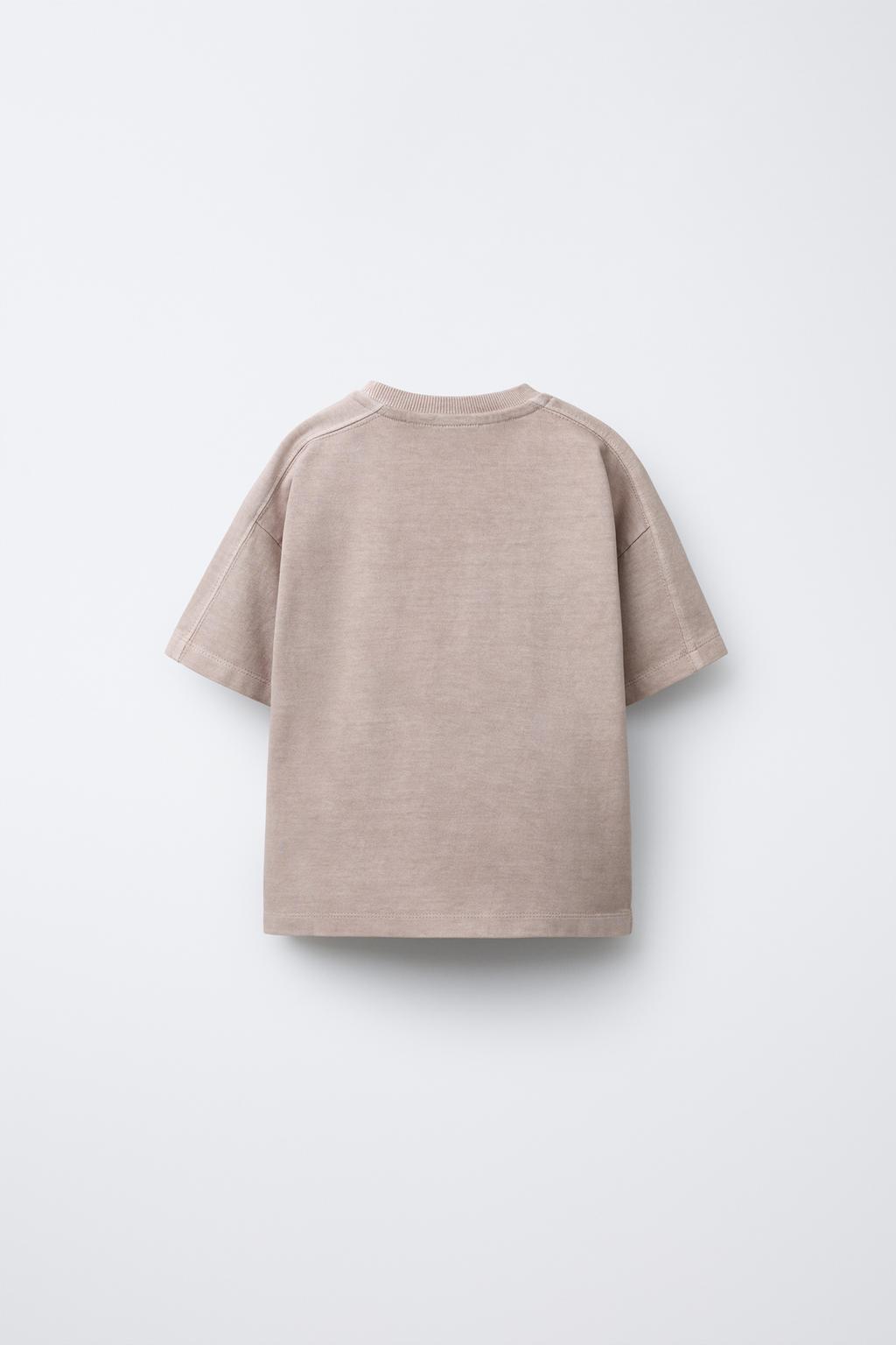 ФУТБОЛКА GARMENT DYE С РАЗРЕЗАМИ