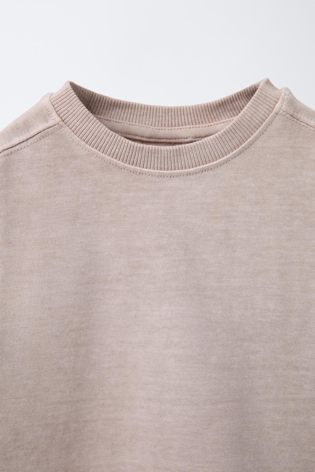 ФУТБОЛКА GARMENT DYE С РАЗРЕЗАМИ