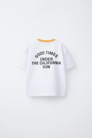 Футболка с текстовым принтом- Заказать в России