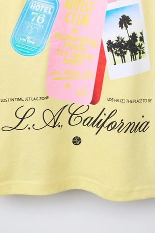 Футболка с принтом