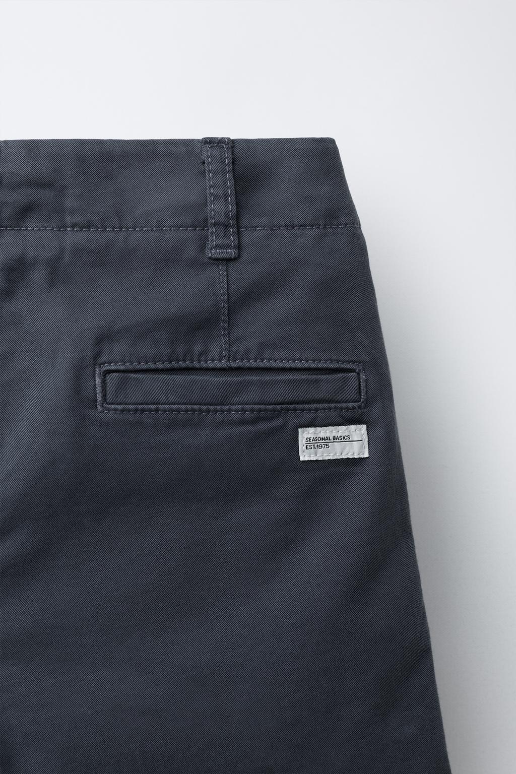 БАЗОВЫЕ ШОРТЫ-БЕРМУДЫ ЧИНОС SLIM FIT