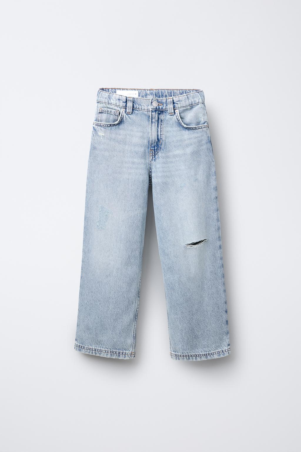 ДЖИНСЫ RELAXED BAGGY С ДЫРАМИ