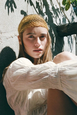 Блуза асимметричного кроя, лимитированная серия- Заказать в России