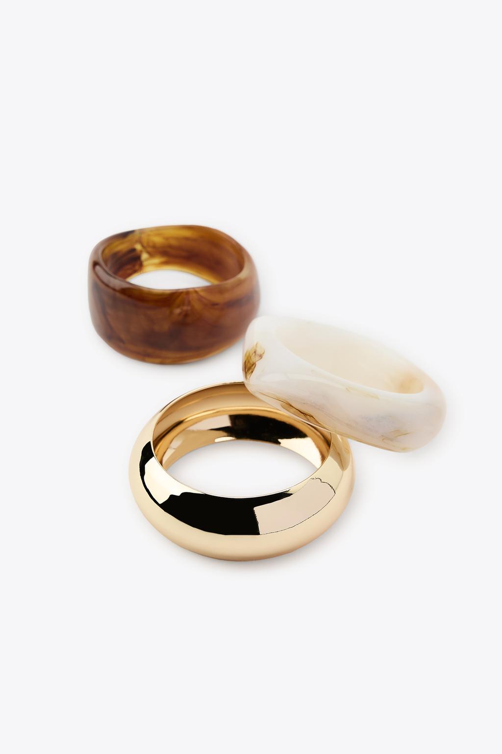 НАБОР ИЗ 3 ЖЕСТКИХ БРАСЛЕТОВ