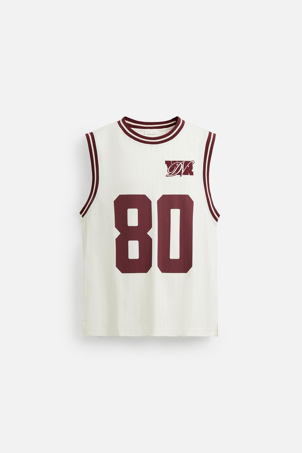 КОМБИНИРОВАННАЯ МАЙКА В СТИЛЕ VARSITY