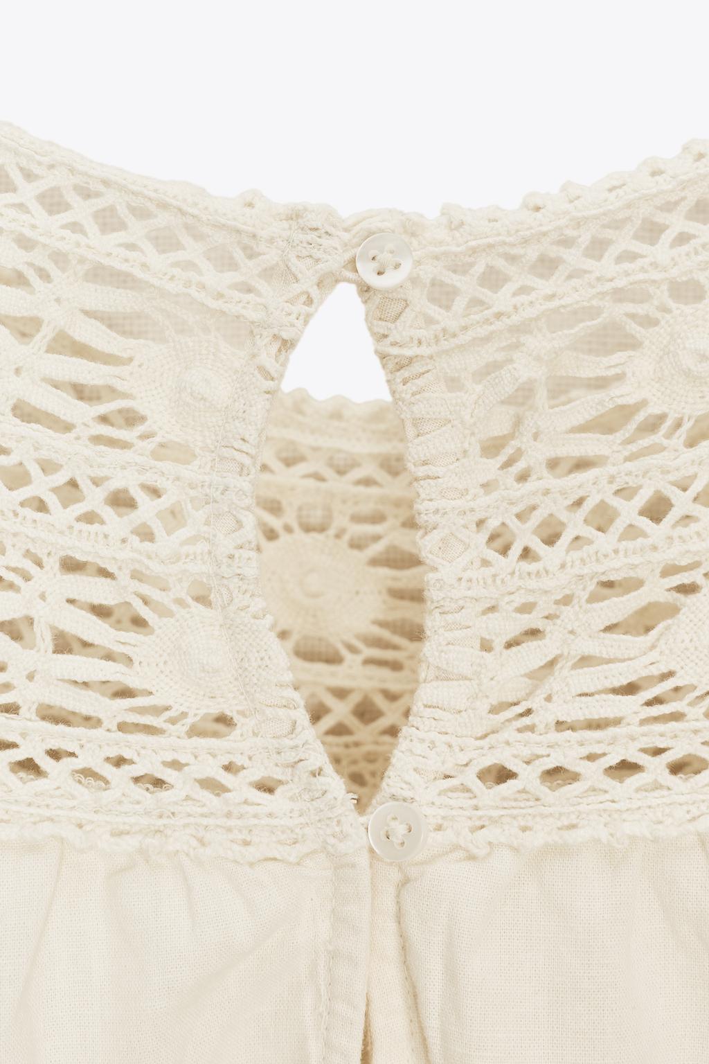 КОРОТКОЕ ПЛАТЬЕ С ВЫШИВКОЙ — ZW COLLECTION