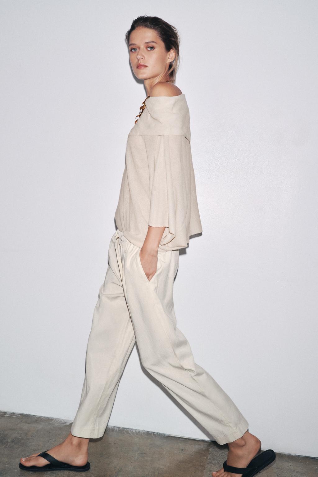 БРЮКИ-ДЖОГГЕРЫ WIDE LEG — ZW COLLECTION