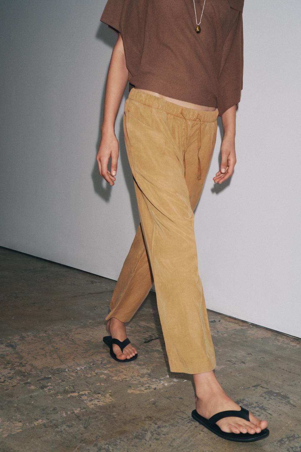 БРЮКИ-ДЖОГГЕРЫ WIDE LEG — ZW COLLECTION