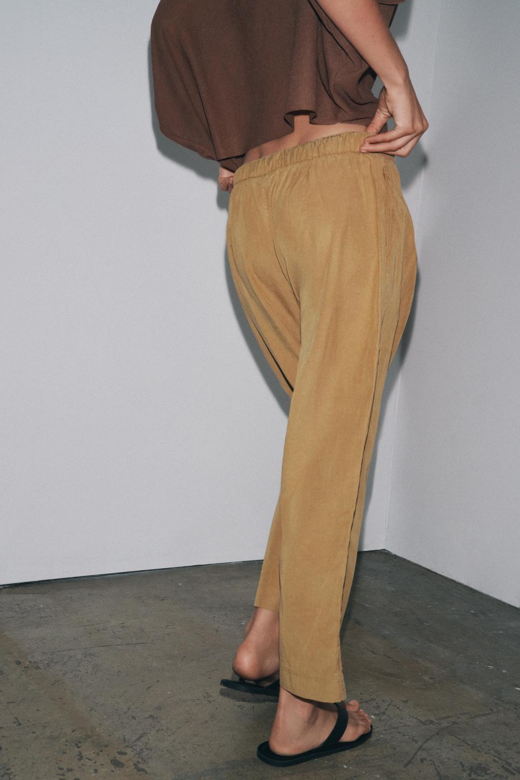 БРЮКИ-ДЖОГГЕРЫ WIDE LEG — ZW COLLECTION