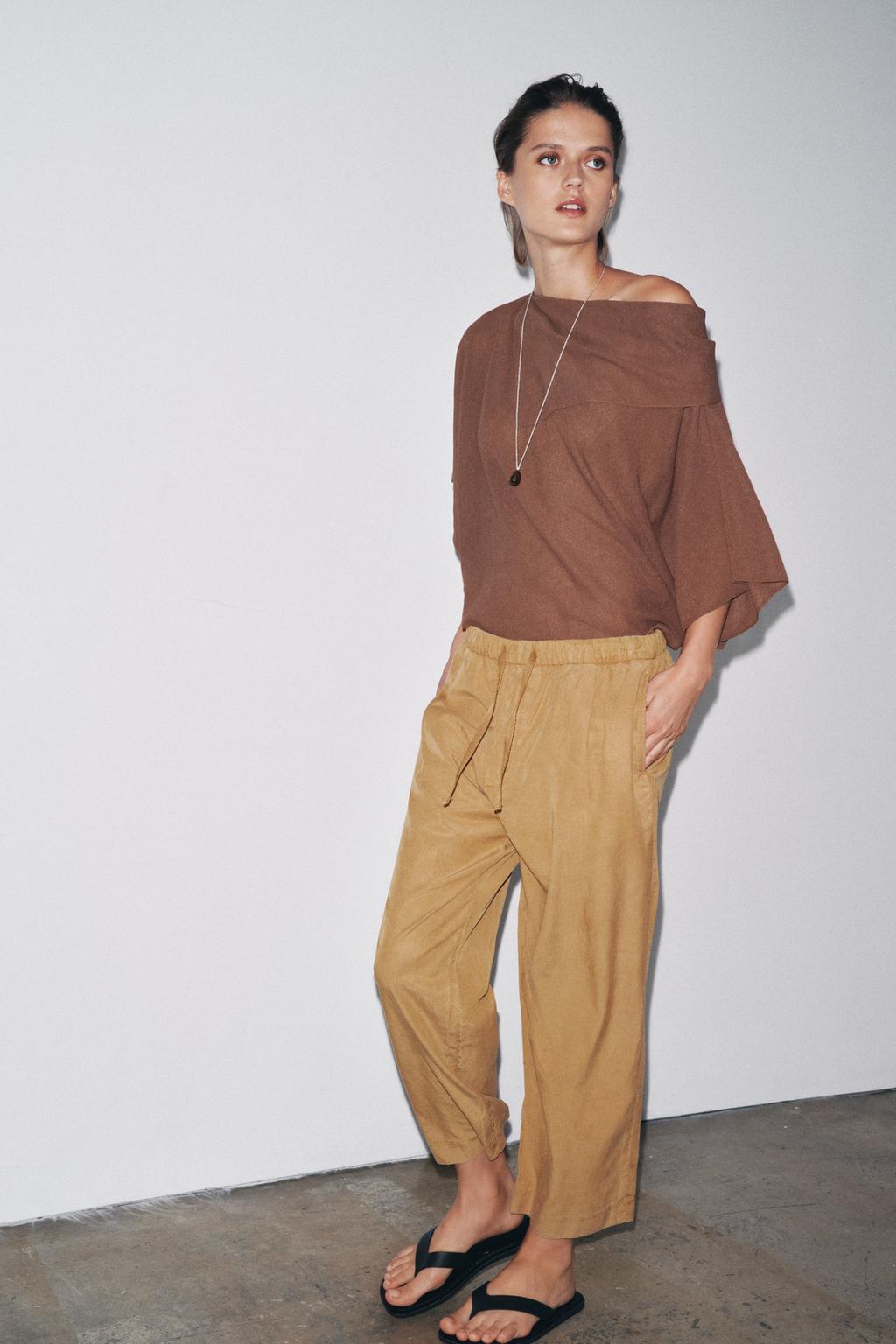 БРЮКИ-ДЖОГГЕРЫ WIDE LEG — ZW COLLECTION