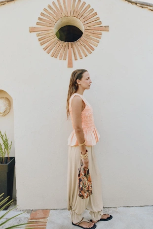 Топ с резинками и орюшами- Заказать в России