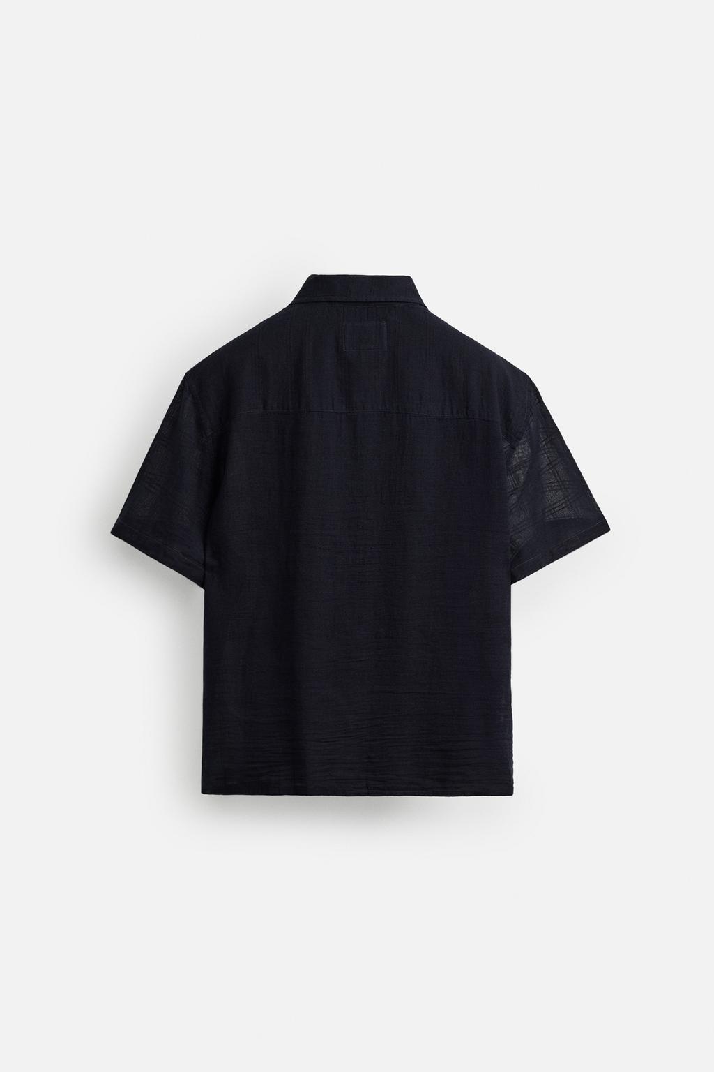 РУБАШКА JACQUARD В КЛЕТКУ