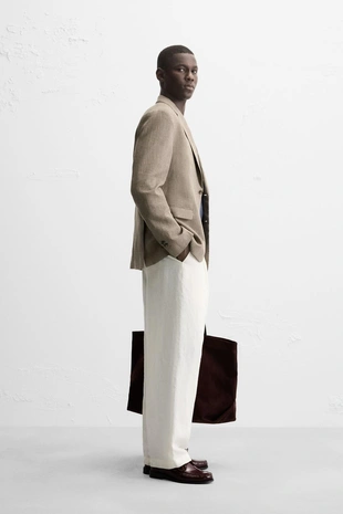 Блейзер с узором «гусиная лапка»- Заказать в России