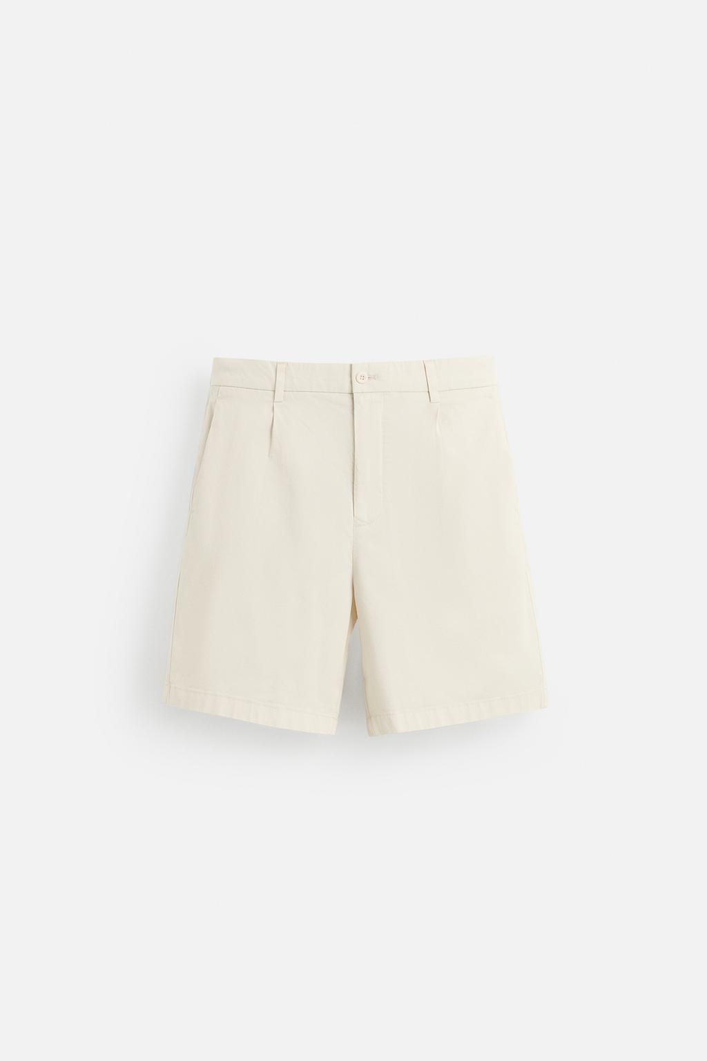ШОРТЫ REGULAR FIT СО СКЛАДКАМИ