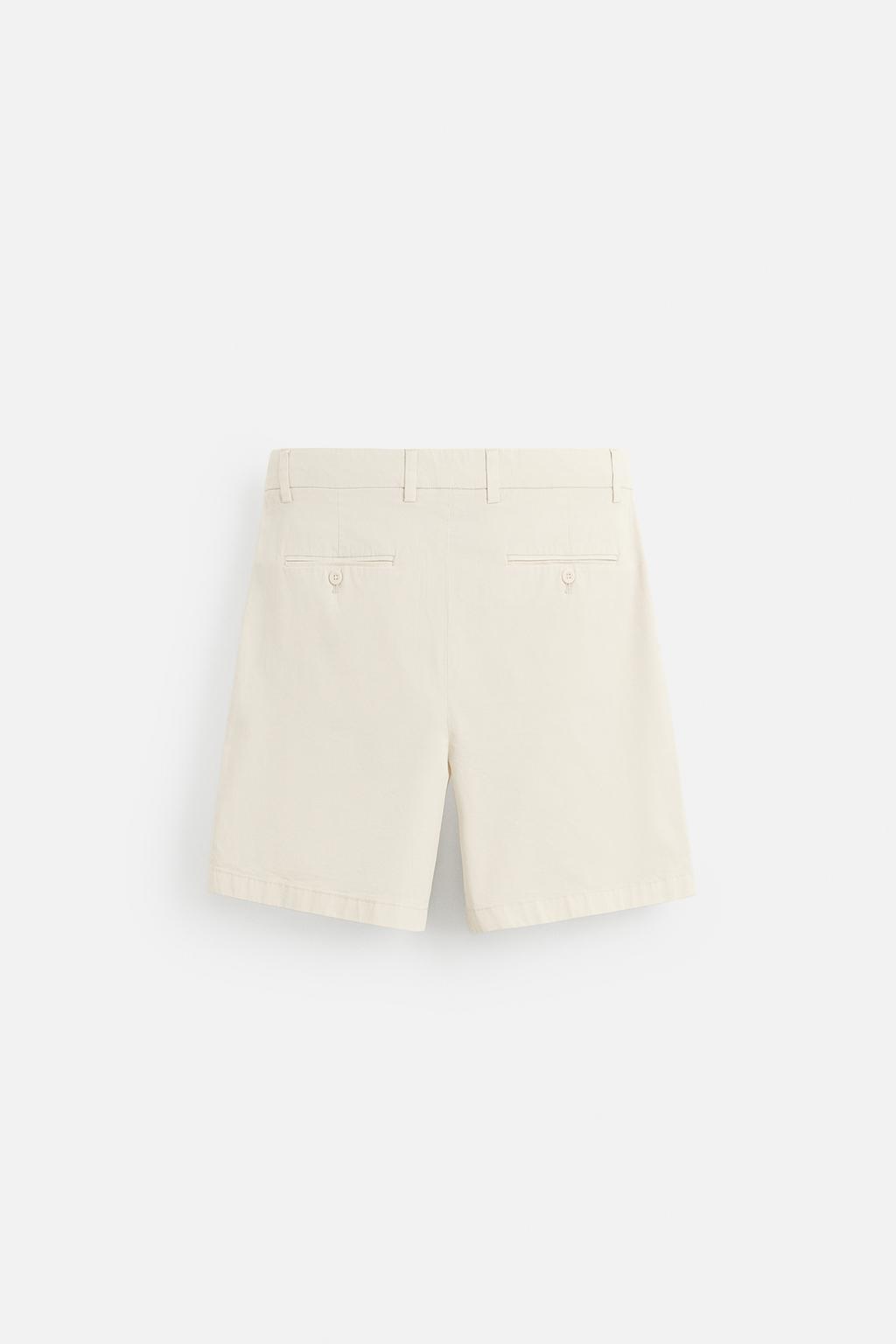 ШОРТЫ REGULAR FIT СО СКЛАДКАМИ