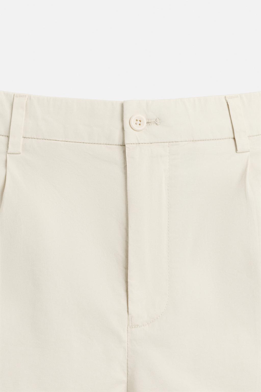 ШОРТЫ REGULAR FIT СО СКЛАДКАМИ
