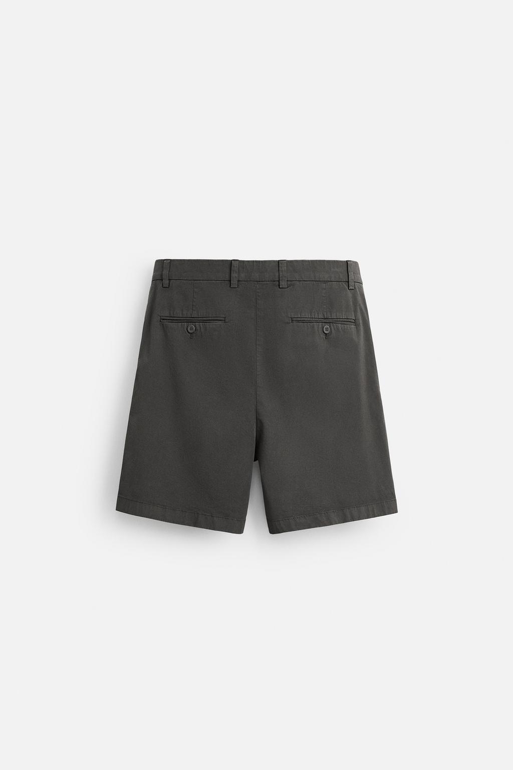 ШОРТЫ REGULAR FIT СО СКЛАДКАМИ