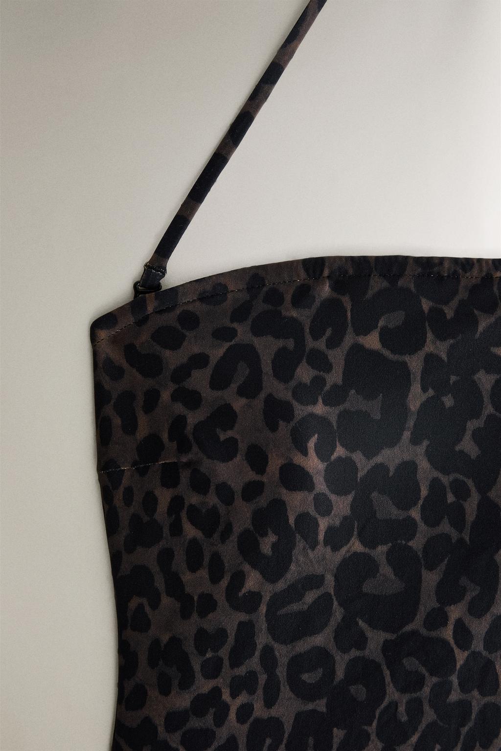Купальник animal print для пляжа