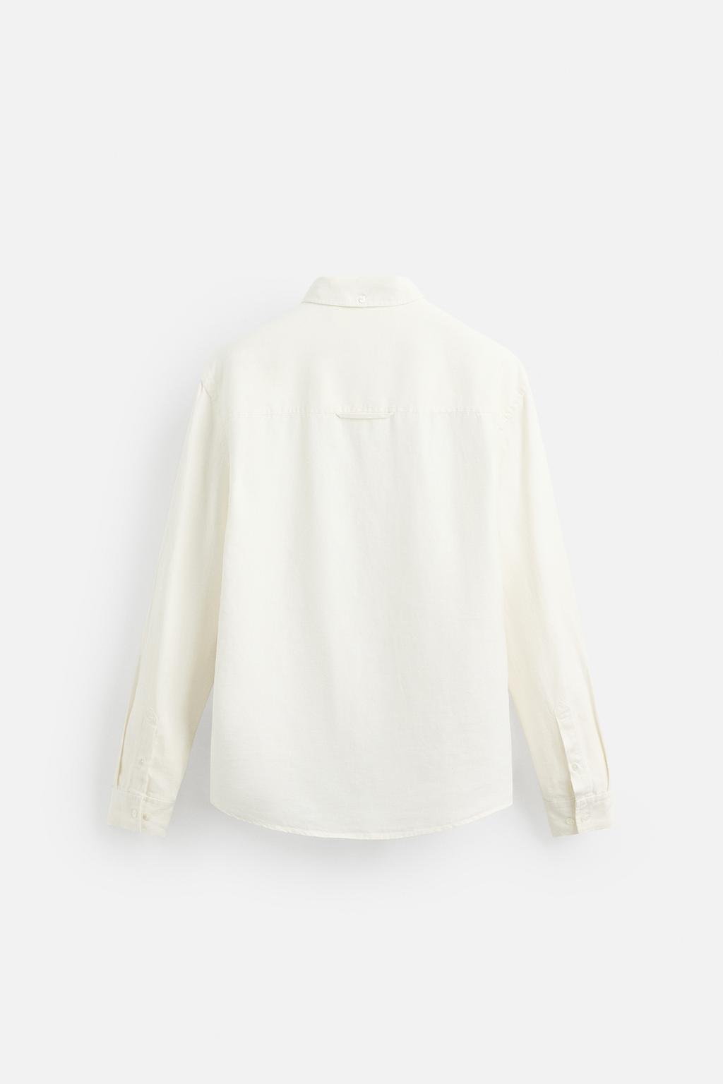 РУБАШКА RELAXED FIT ИЗ 100% КОНОПЛИ