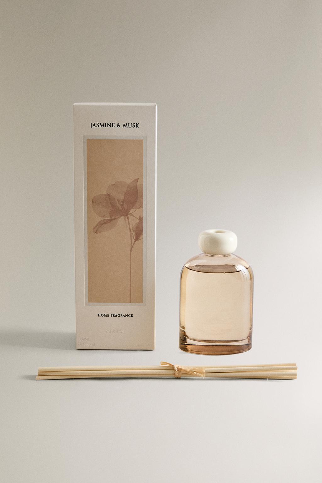 (250 мл) диффузор с палочками jasmine & musk