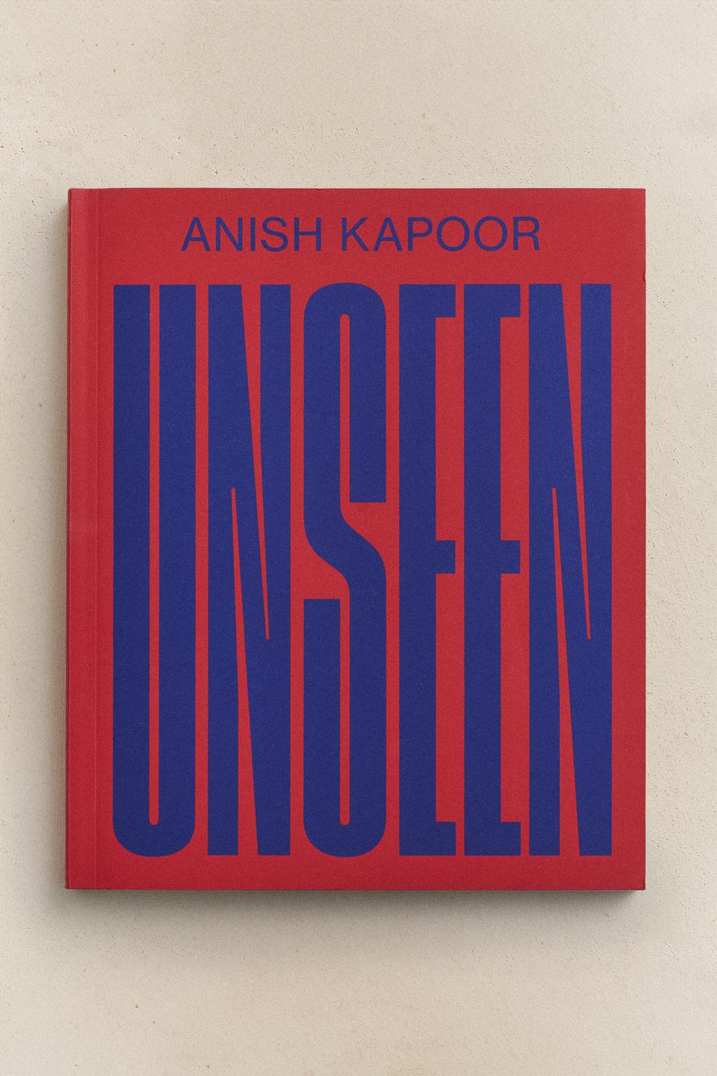 Книга unseen - anish kapoor
