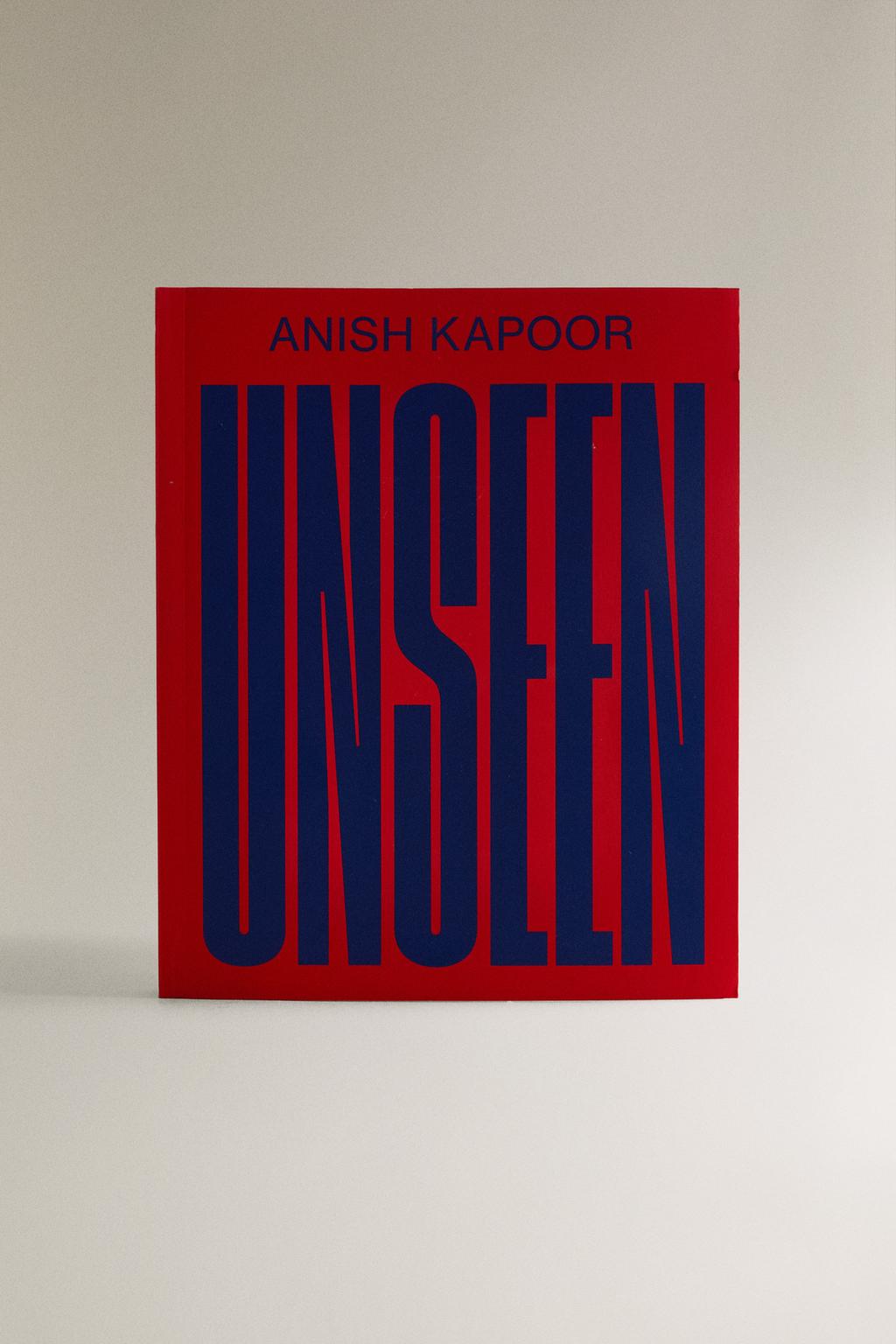 Книга unseen - anish kapoor