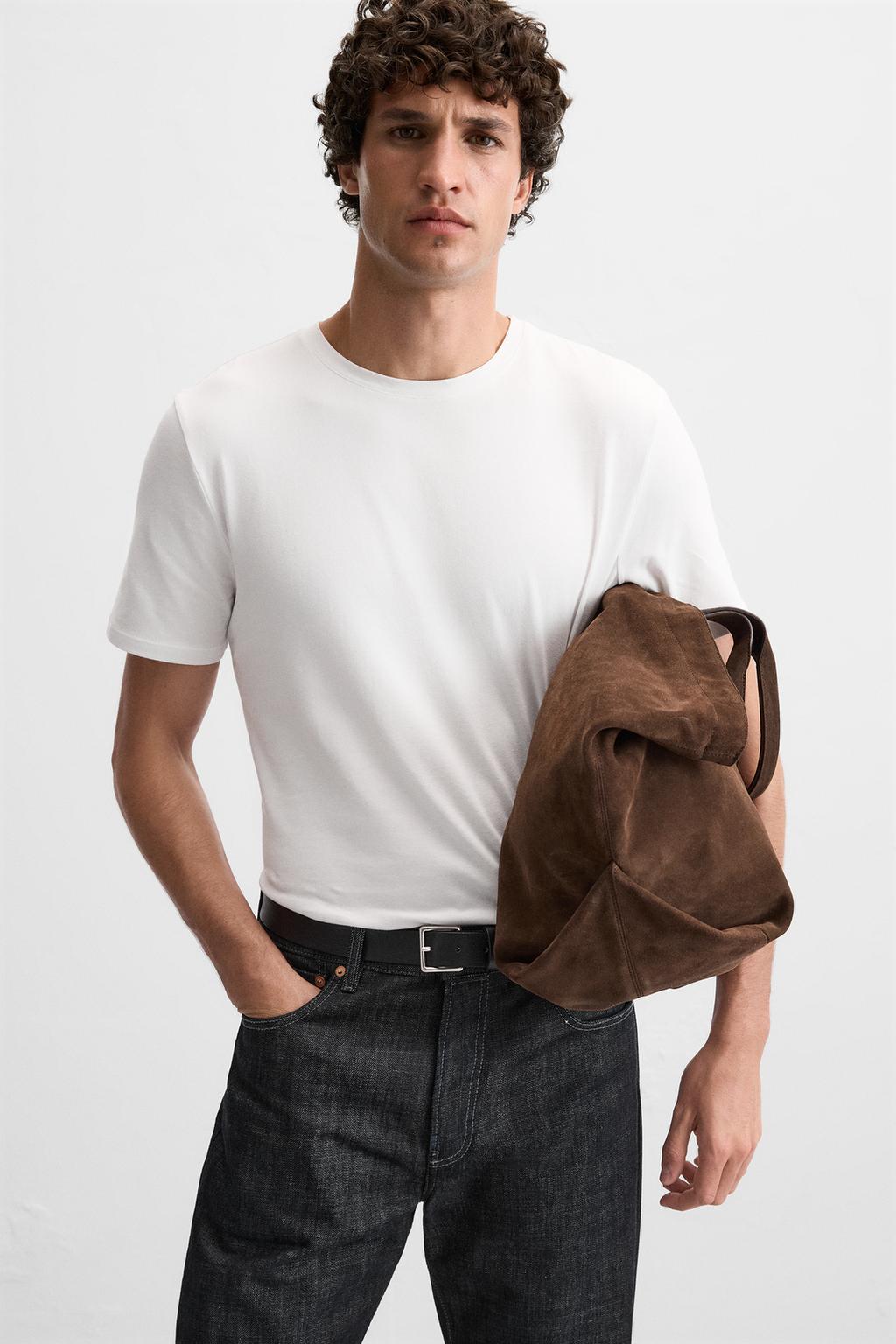 БАЗОВАЯ ПРИТАЛЕННАЯ ФУТБОЛКА SLIM FIT