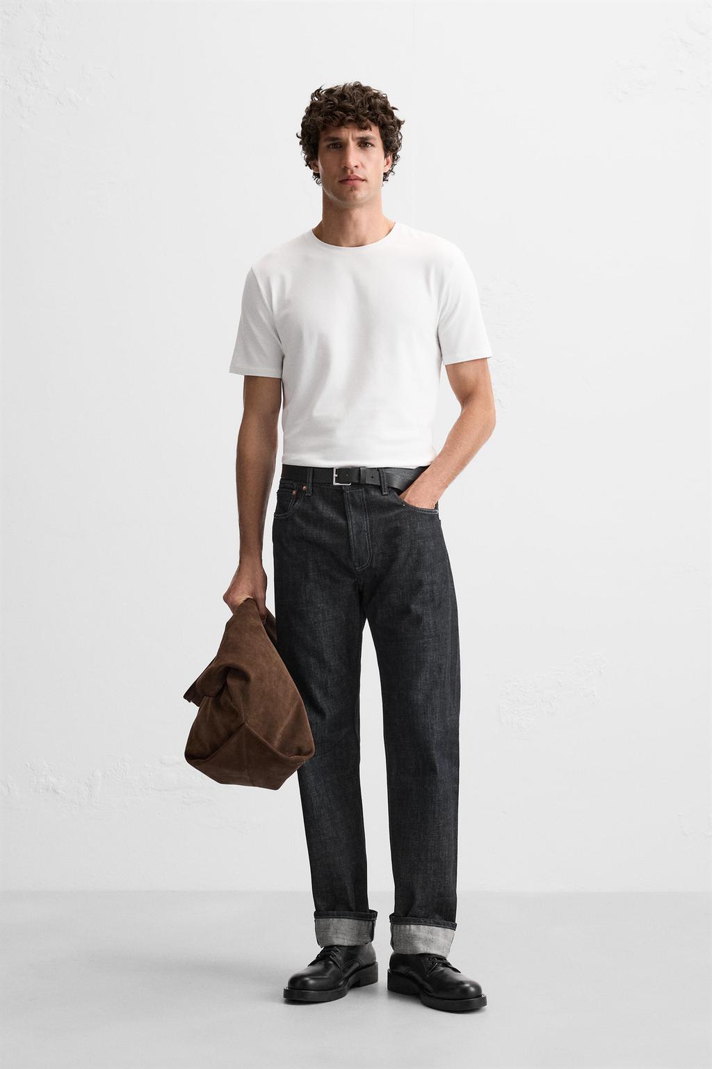 БАЗОВАЯ ПРИТАЛЕННАЯ ФУТБОЛКА SLIM FIT