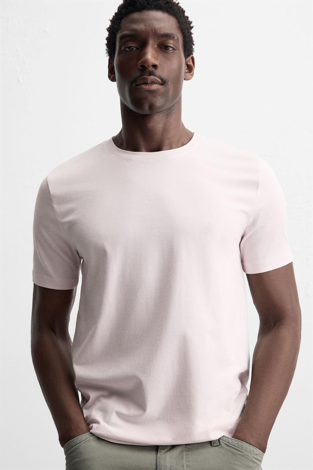 БАЗОВАЯ ПРИТАЛЕННАЯ ФУТБОЛКА SLIM FIT