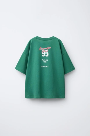 Футболка с текстовым принтом- Заказать в России