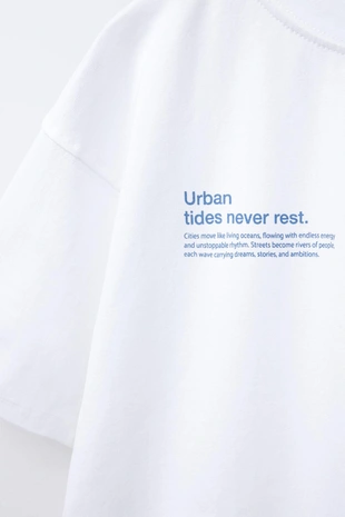 Футболка с текстовым принтом- Заказать в России