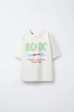 Футболка с принтом AC/DC ®- Заказать в России