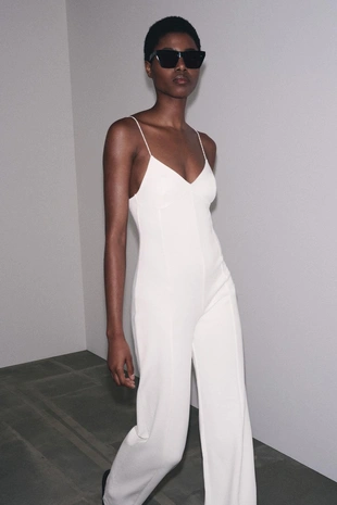 Длинный комбинезон интерлок- Заказать в России