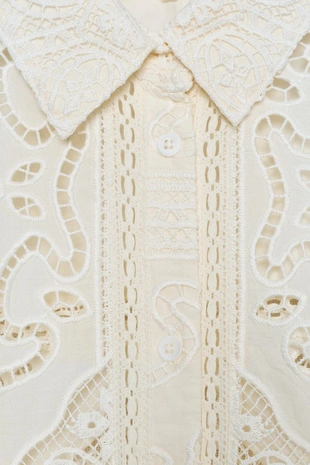 Платье-рубашка с вышивкой — ZW COLLECTION- Заказать в России