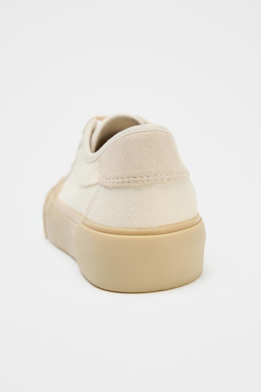 Тканевые туфли zara