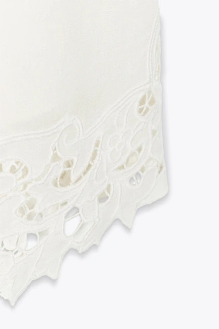 Юбка с перфорированной вышивкой ZW COLLECTION- Заказать в России