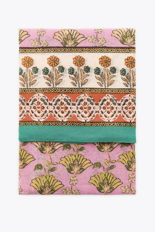 Платок с принтом и хлопком- Заказать в России