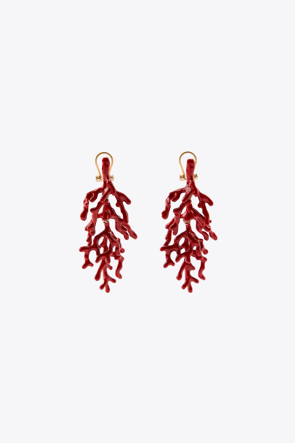 СЕРЬГИ КОРАЛЛЫ