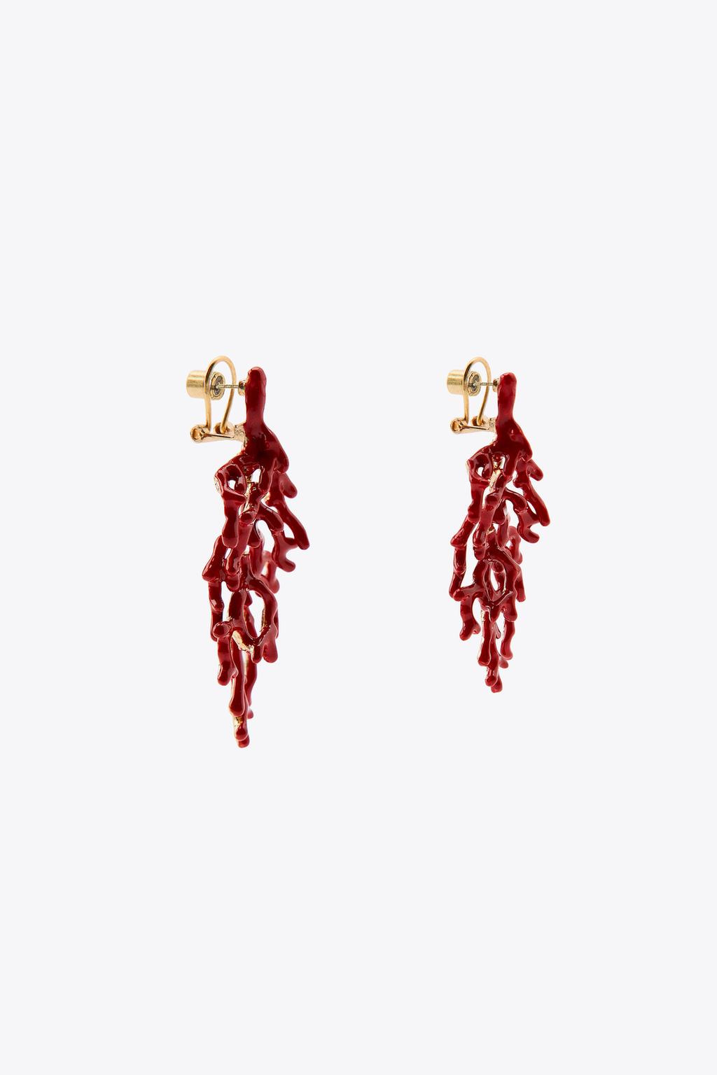 СЕРЬГИ КОРАЛЛЫ