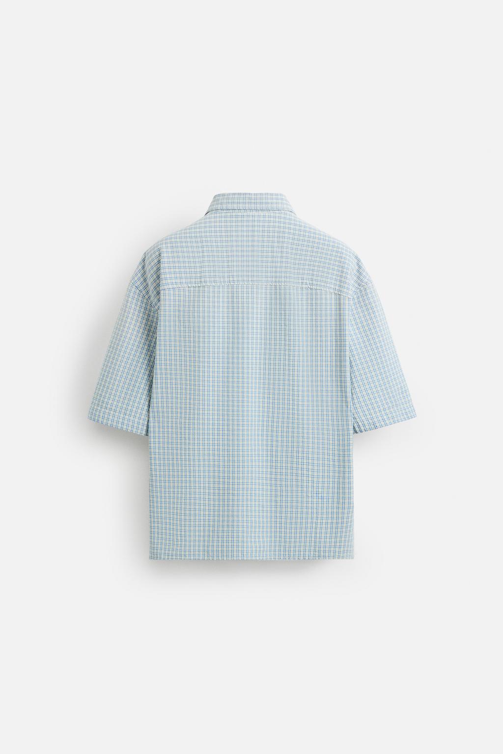 РУБАШКА RELAXED FIT В КЛЕТКУ