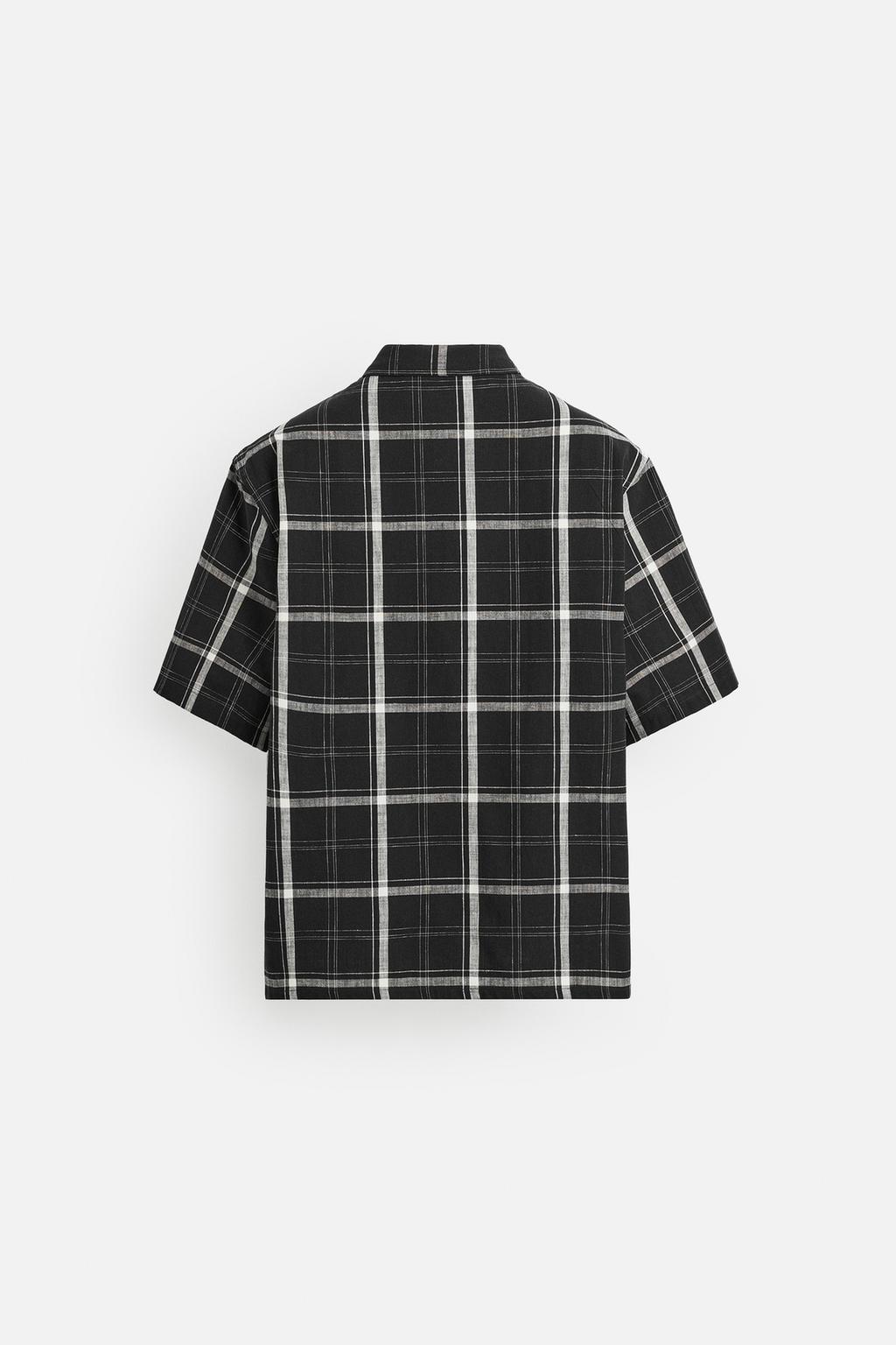 РУБАШКА RELAXED FIT В КЛЕТКУ