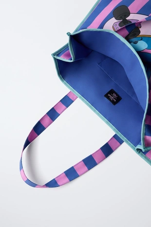 Сумка-шопер в полоску LILO & STITCH © DISNEY- Заказать в России