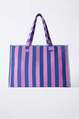 Сумка-шопер в полоску LILO & STITCH © DISNEY- Заказать в России