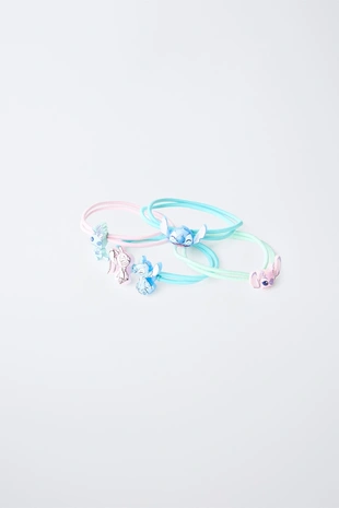 Набор из четырех эластичных резинок для волос LILO & STITCH © DISNEY- Заказать в России