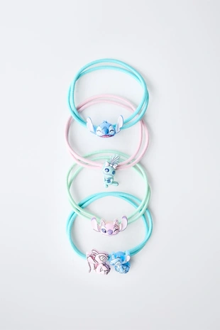 Набор из четырех эластичных резинок для волос LILO & STITCH © DISNEY- Заказать в России