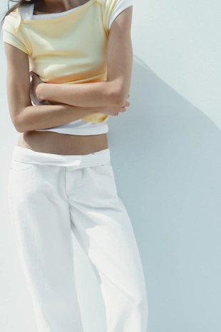 Футболка из хлопка и модала- Заказать в России