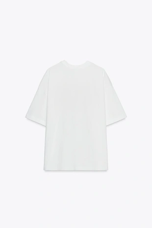 Футболка оверсайз с текстом- Заказать в России