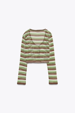 Жакет, выполненный крючком- Заказать в России