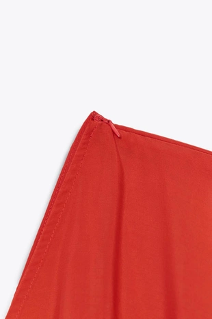 Асимметричная накидка из струящейся ткани- Заказать в России